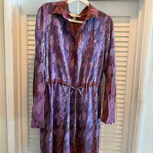 Presley Skye Multicolor Long Sleeve Dress